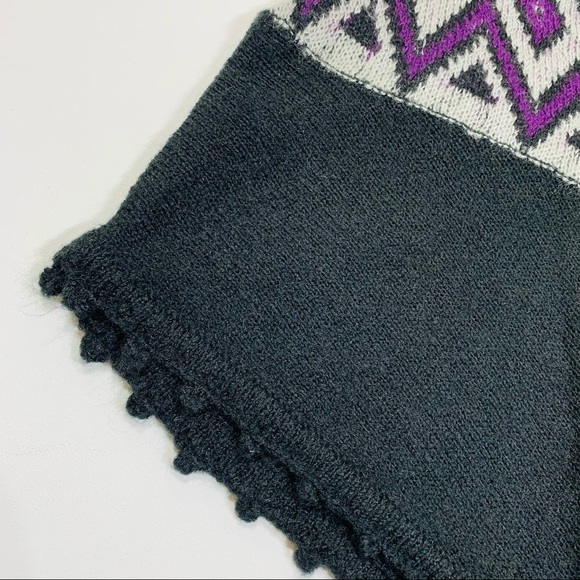 Mac & Jack fair isle cover-up sweater size small - Picture 3 of 8